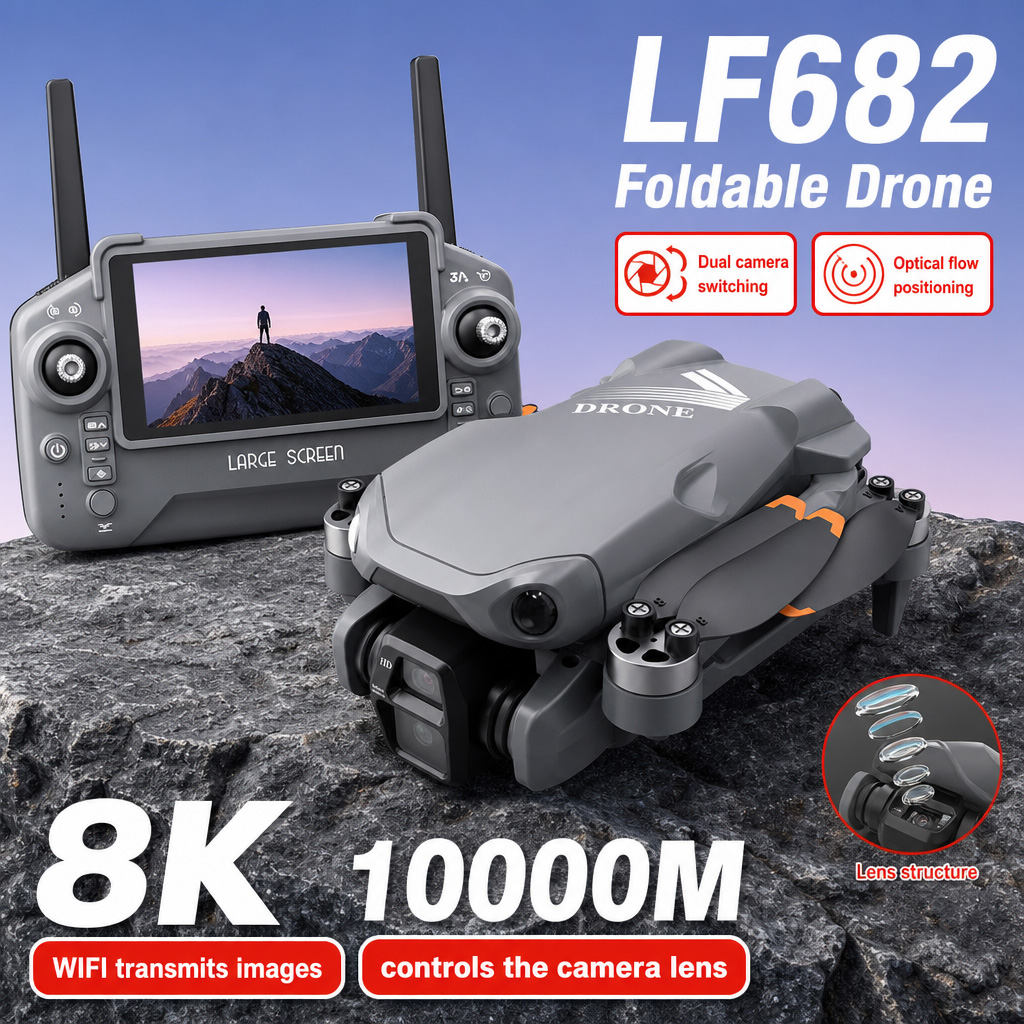 Drone Gimbal Brushless - Aerial Photo LF682 Drone 8K HD