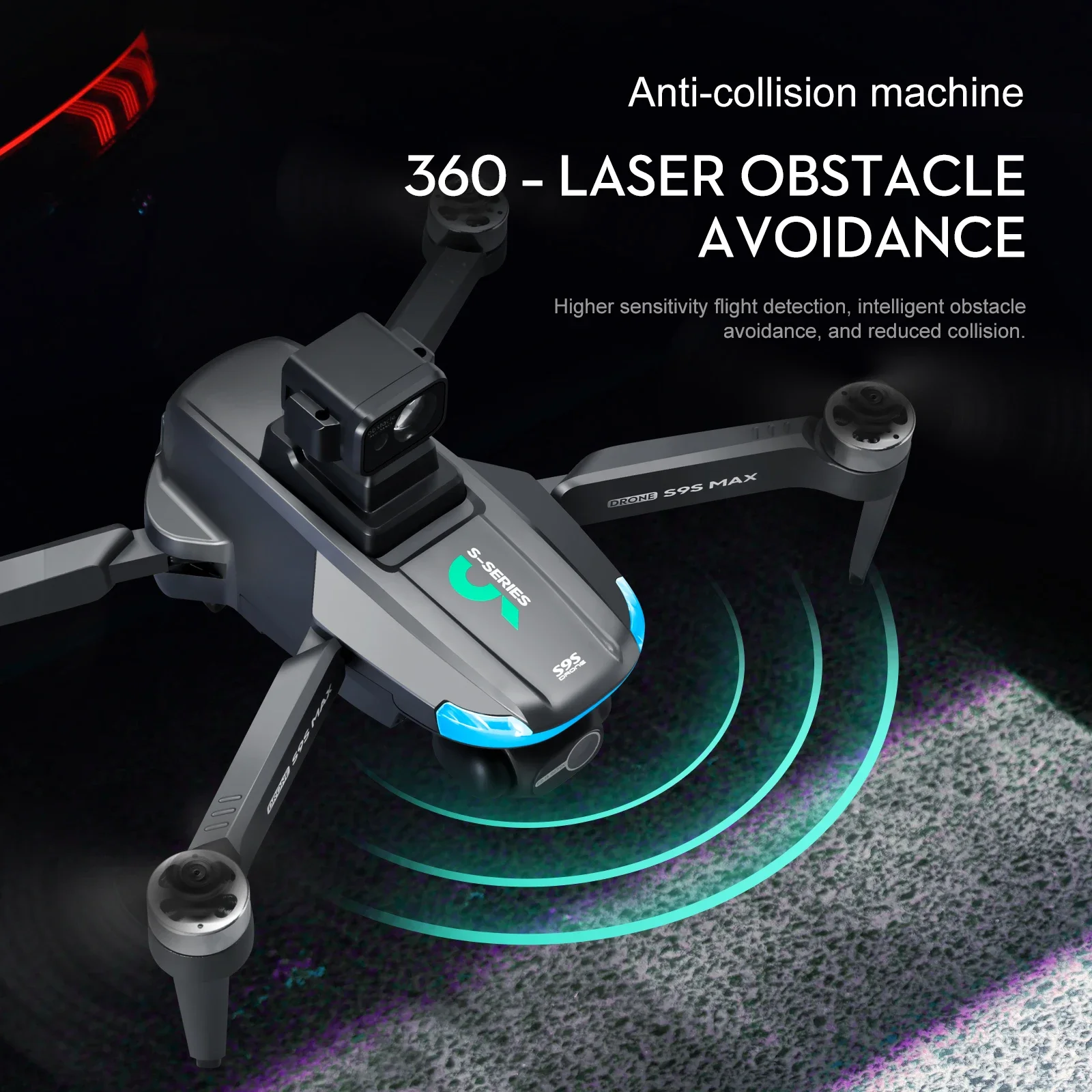 NEW S9S MAX MINI Drone 4K 2-Ax - Drone Gimbal Brushless review and price