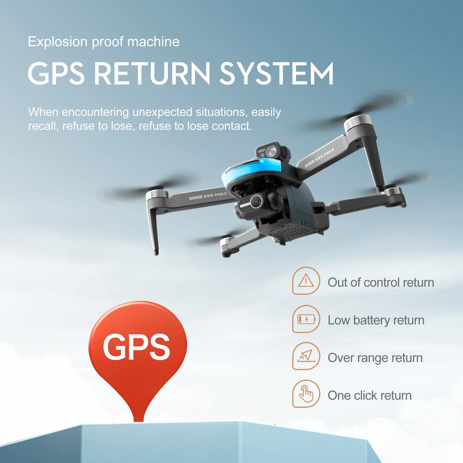 NEW S9S MAX MINI Drone 4K 2-Ax - Drone Gimbal Brushless review and price