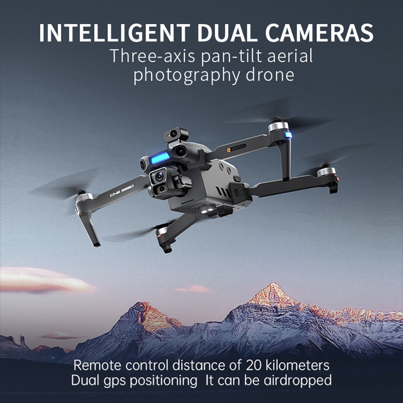 2026 New 8K Dual Camera Drone  - Drone Gimbal Brushless review and price