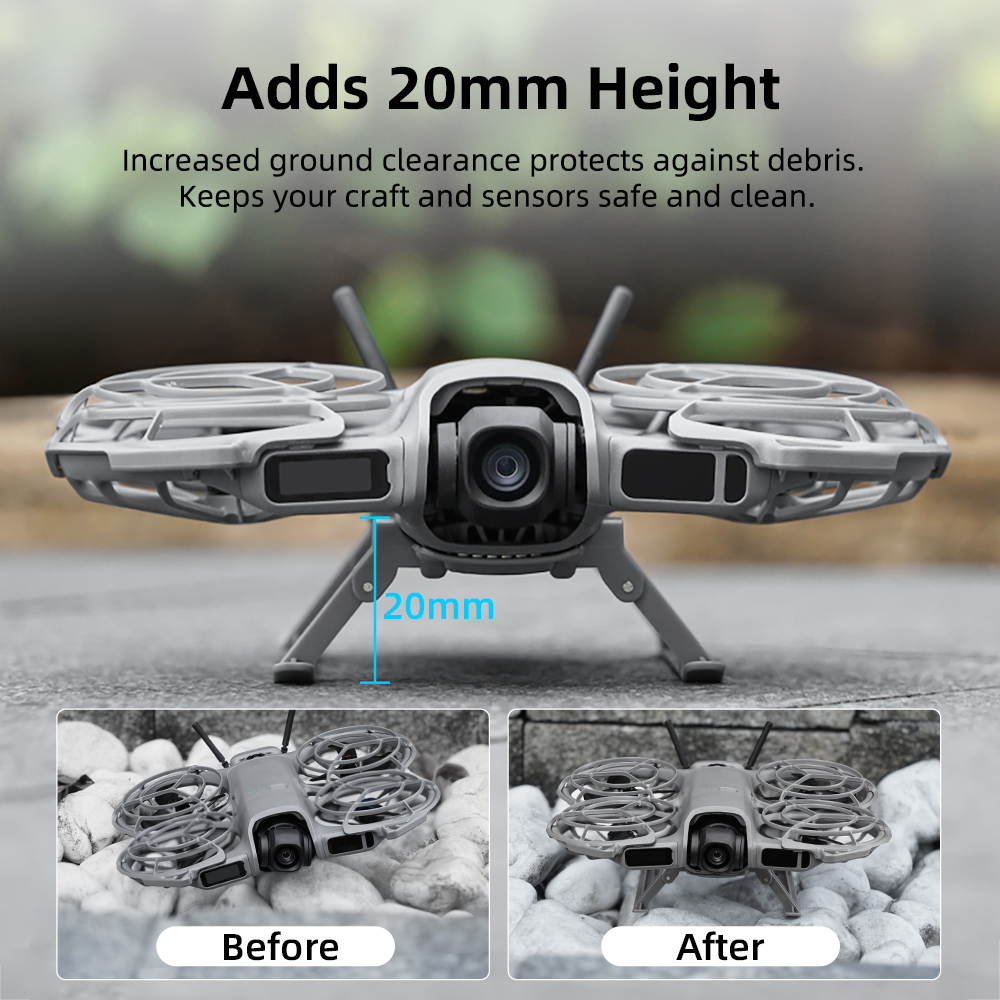 BRDRC Folding Landing Gear for - Drone Gimbal Mount review and price