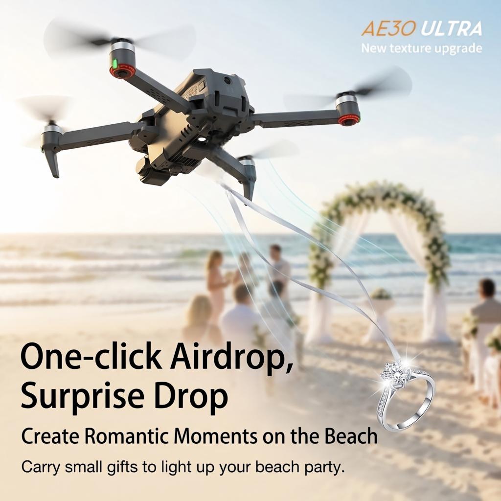 NEW AE30 Ultra GPS Drone 4K Pr - Drone Gimbal 3 Axis review and price